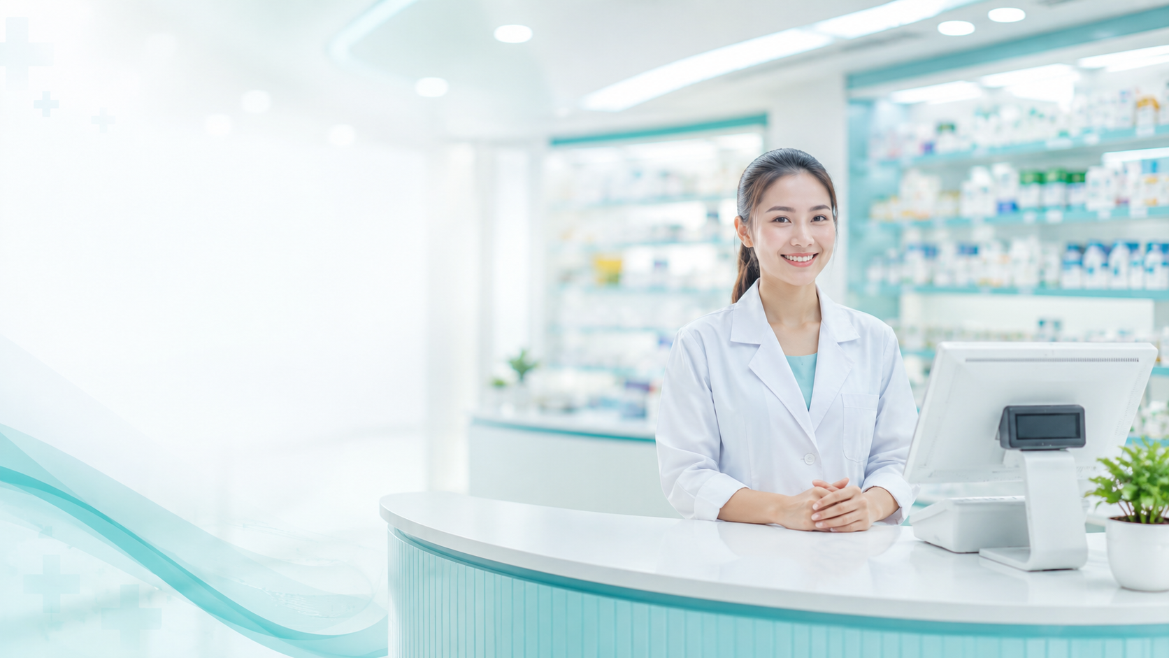 Ảnh nhà thuốc tạo bằng AI