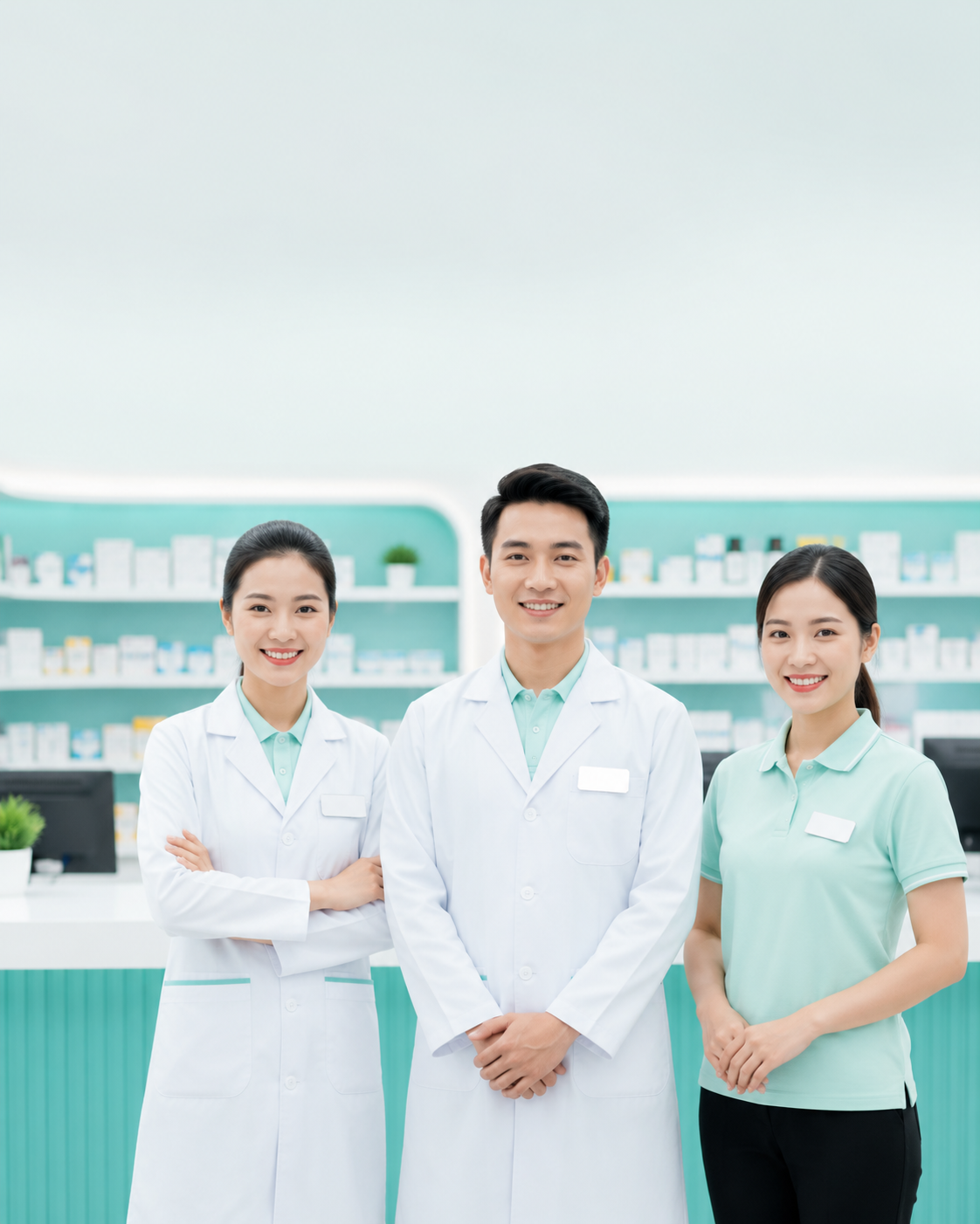 Ảnh nhà thuốc tạo bằng AI