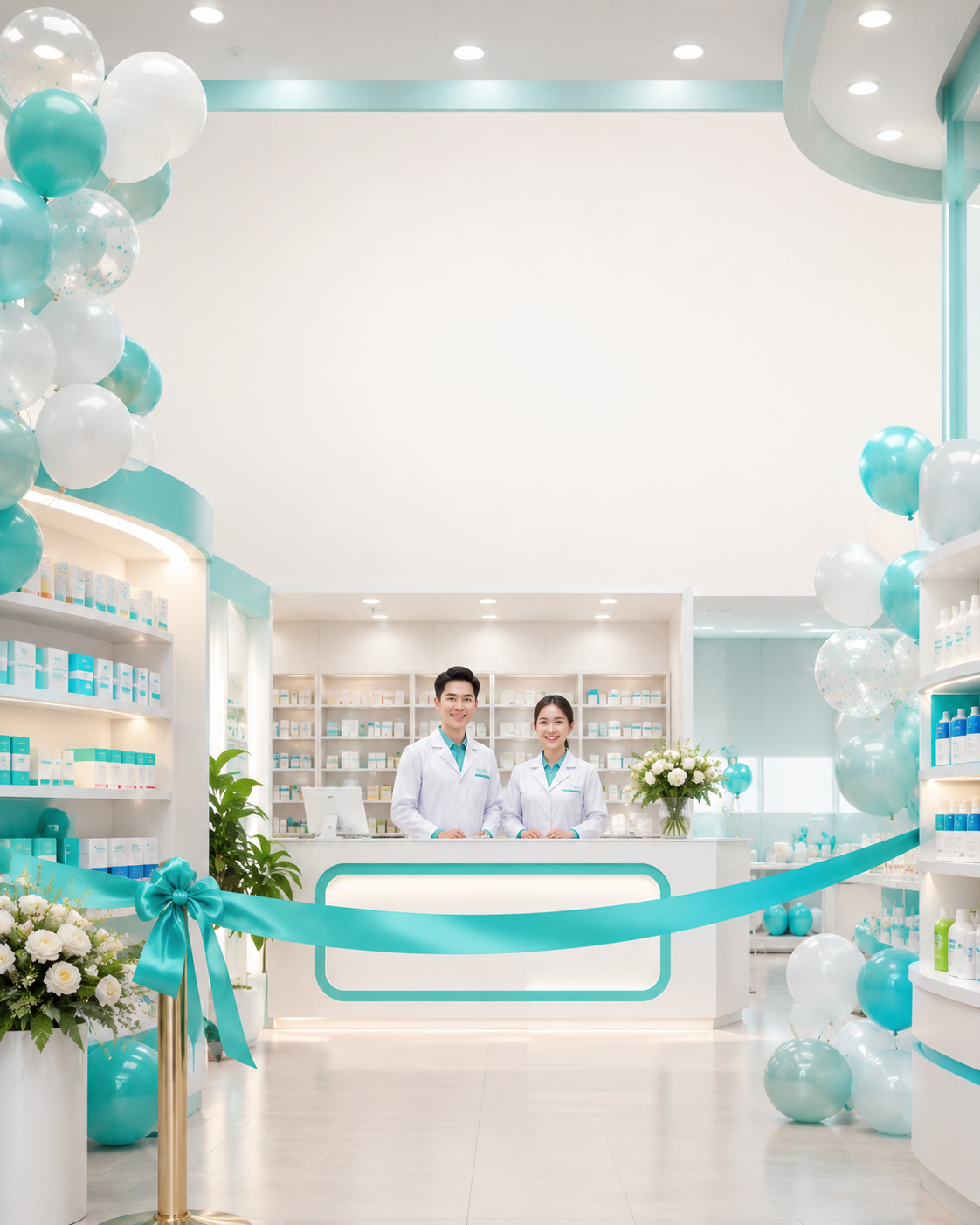 Ảnh nhà thuốc tạo bằng AI