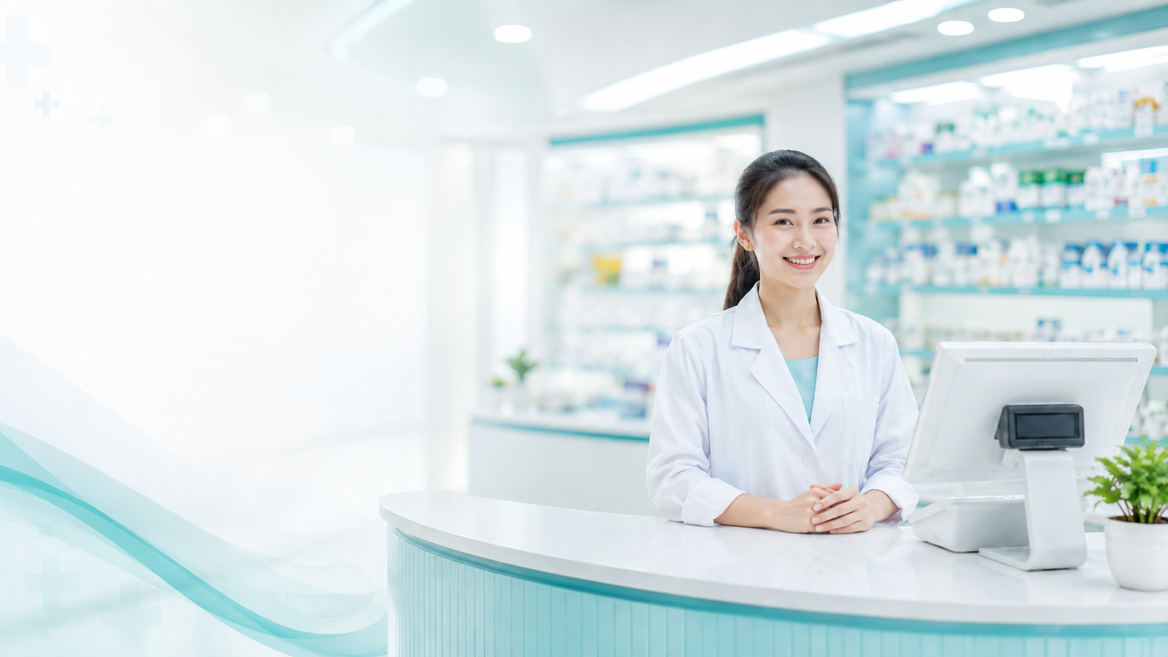 Ảnh nhà thuốc tạo bằng AI