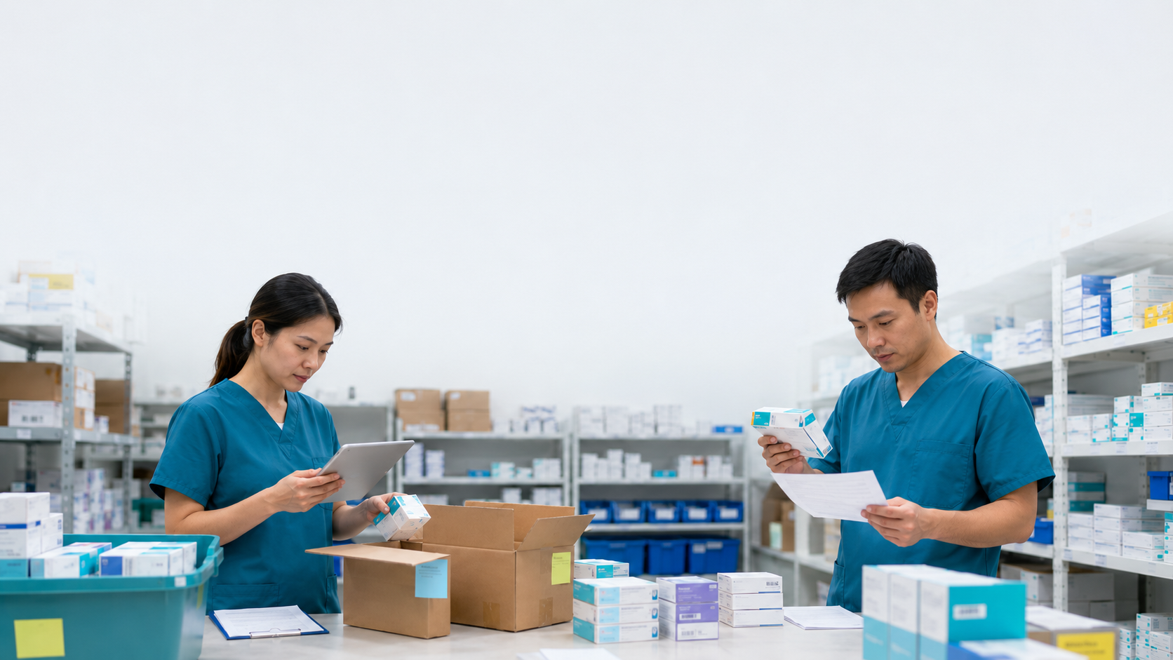 Ảnh nhà thuốc tạo bằng AI